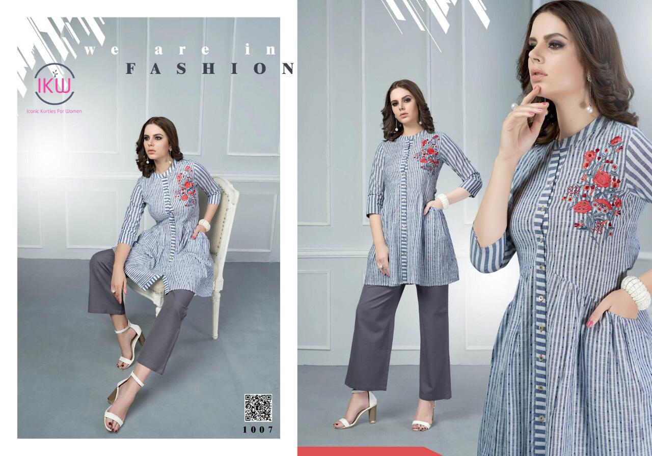 IKW Designs Wow Vol-1 Iconic Kurti on Bulk Price IKW Designs Wow Vol-1 Iconic Kurti on Bulk Price